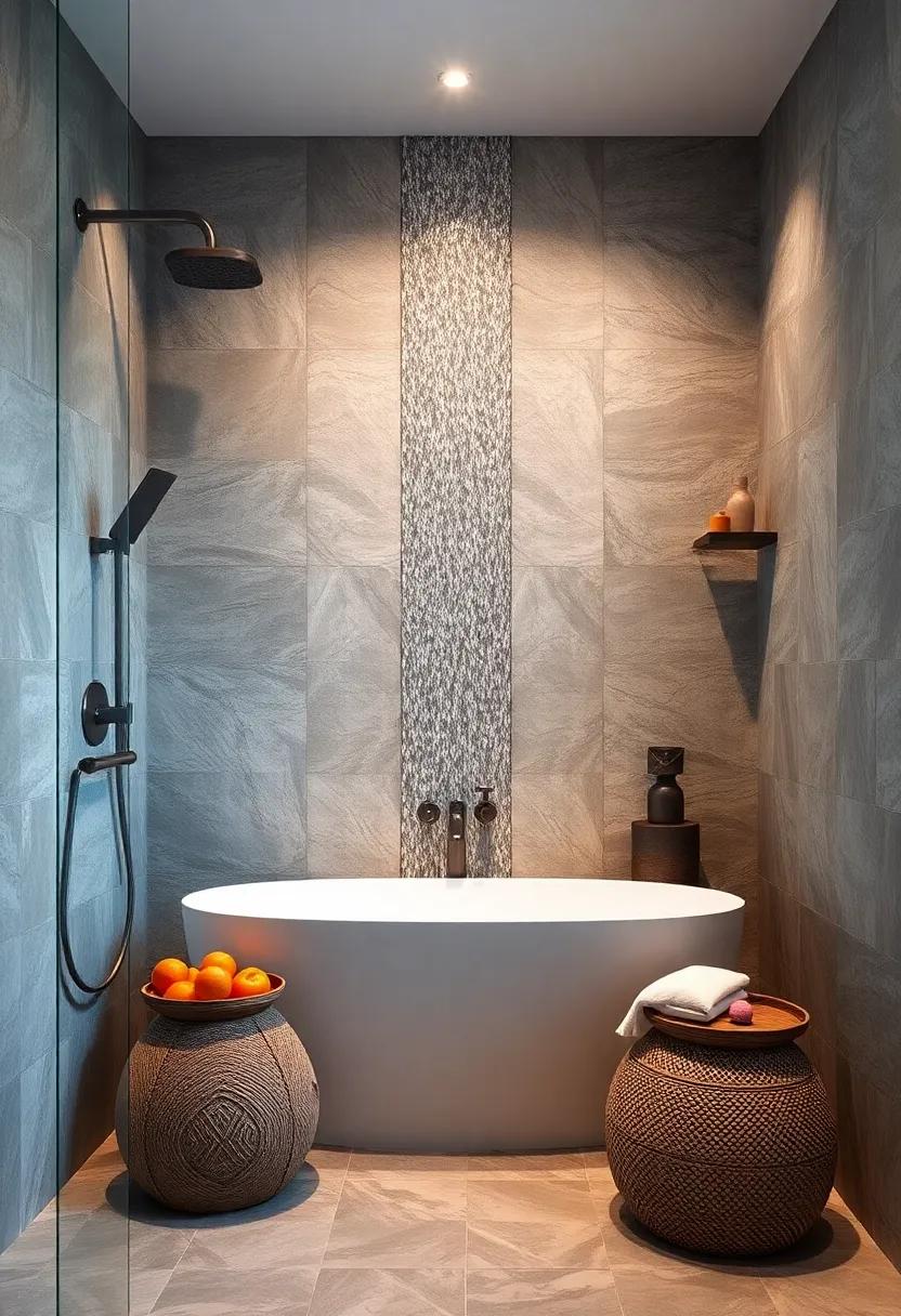 Waterfall ⁢Feature: ⁢Consider adding a water feature that trickles down the wall, providing both ⁣a visual⁢ and auditory sense of ⁢relaxation