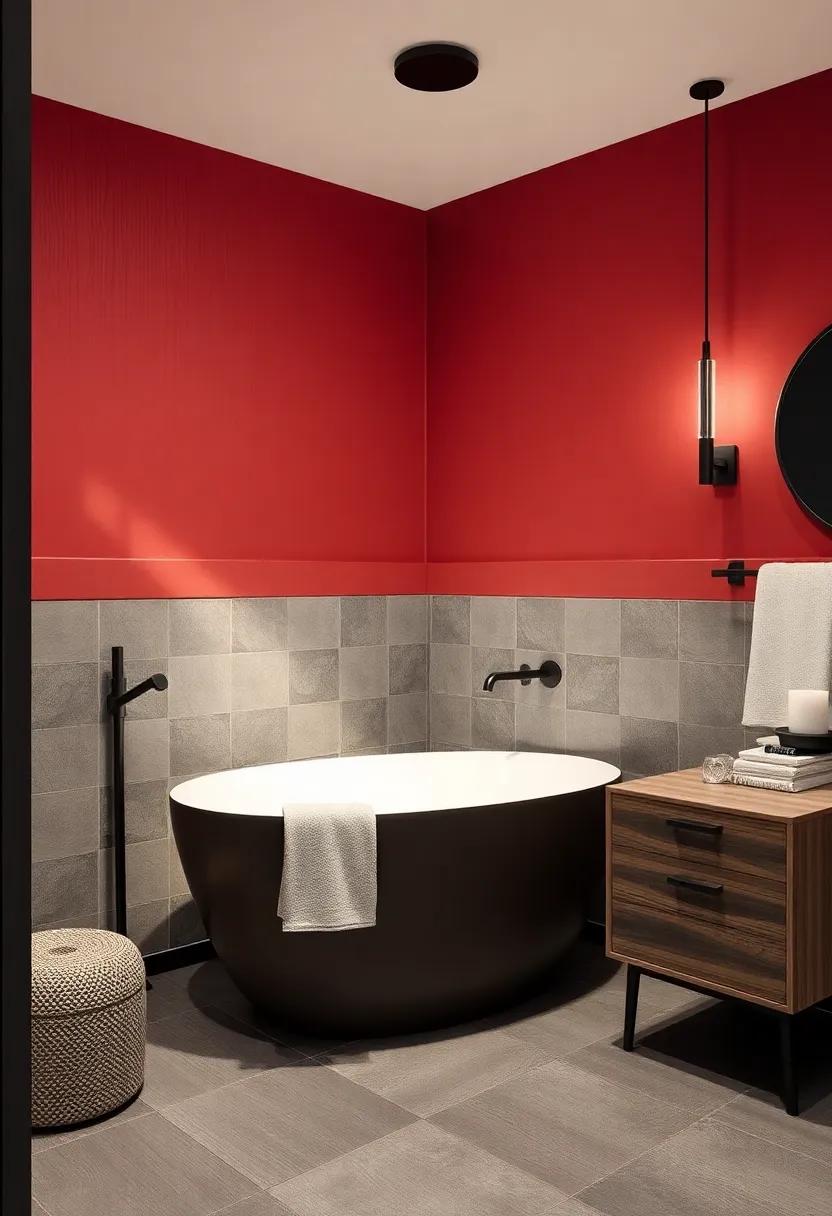 Dramatic Contrast Strategies Using colors To Elevate Dark Wood Elements