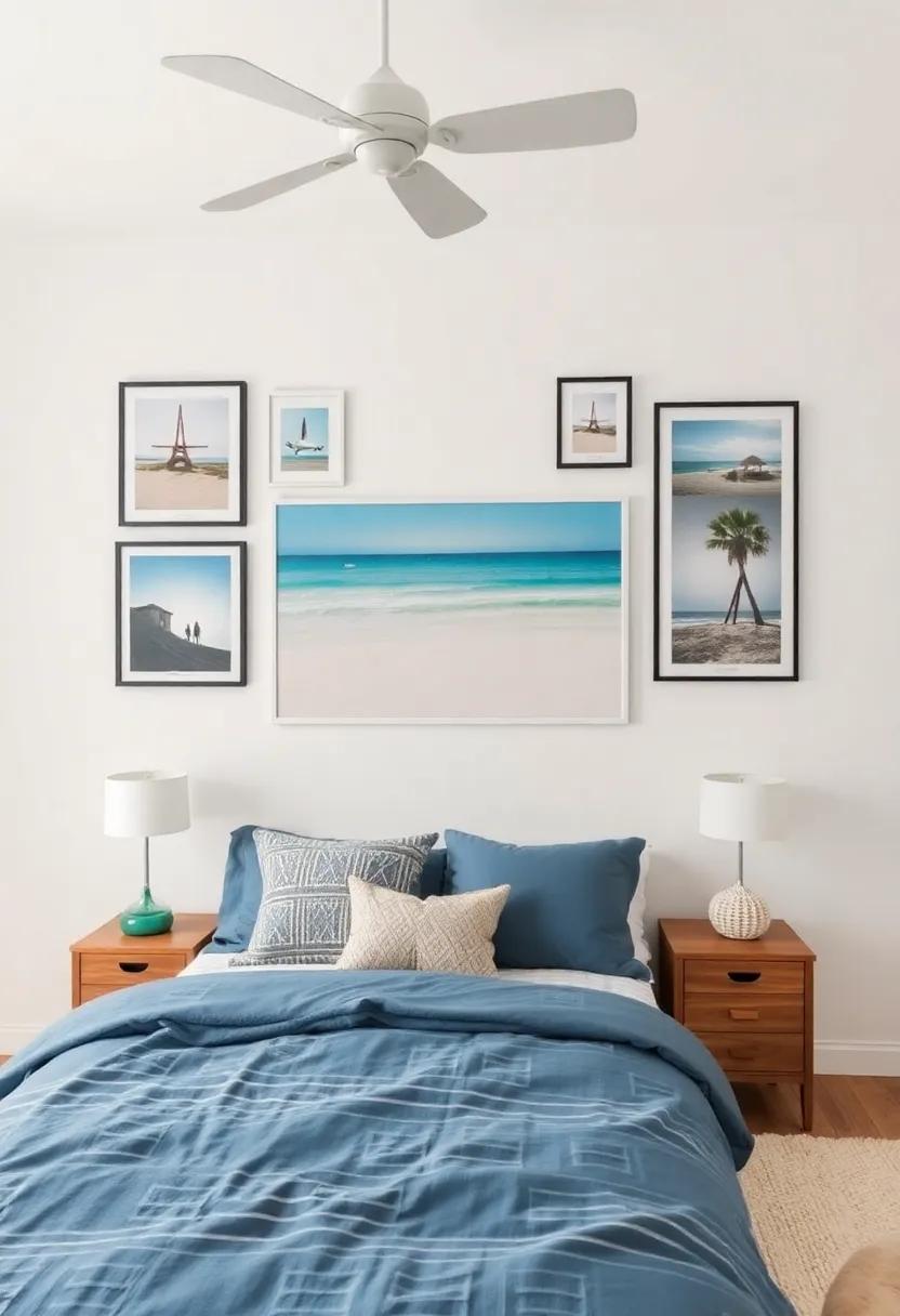 Designing a Personalized Gallery Wall Celebrating beach Memories