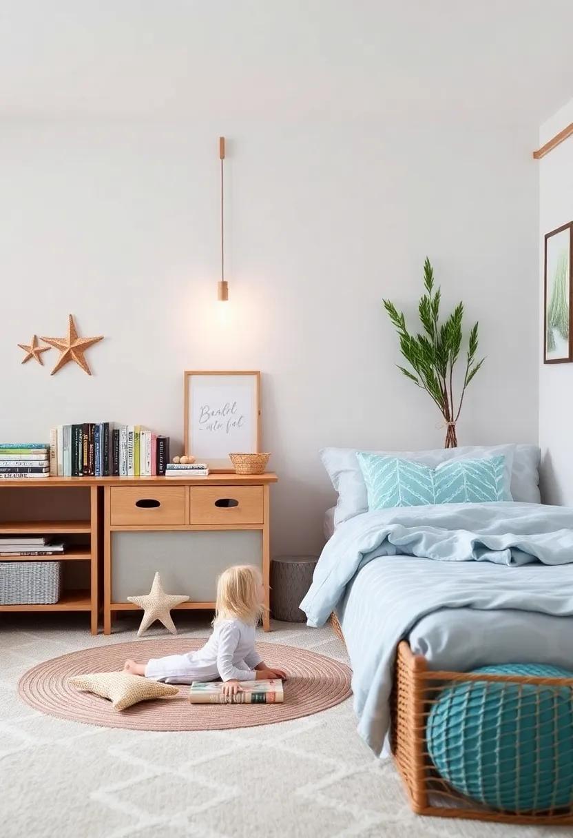 Curate a Collection of Ocean-Themed Books and Keepsakes