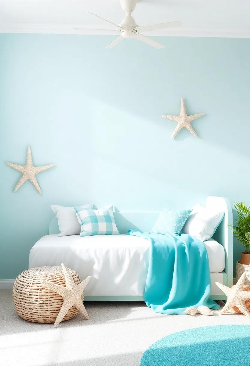 Dive Into coastal Vibes With Seashell and Starfish Decor Accents