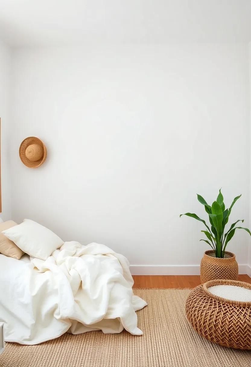 Layer Textures Using Jute, Linen, and Soft Fabrics for Warmth