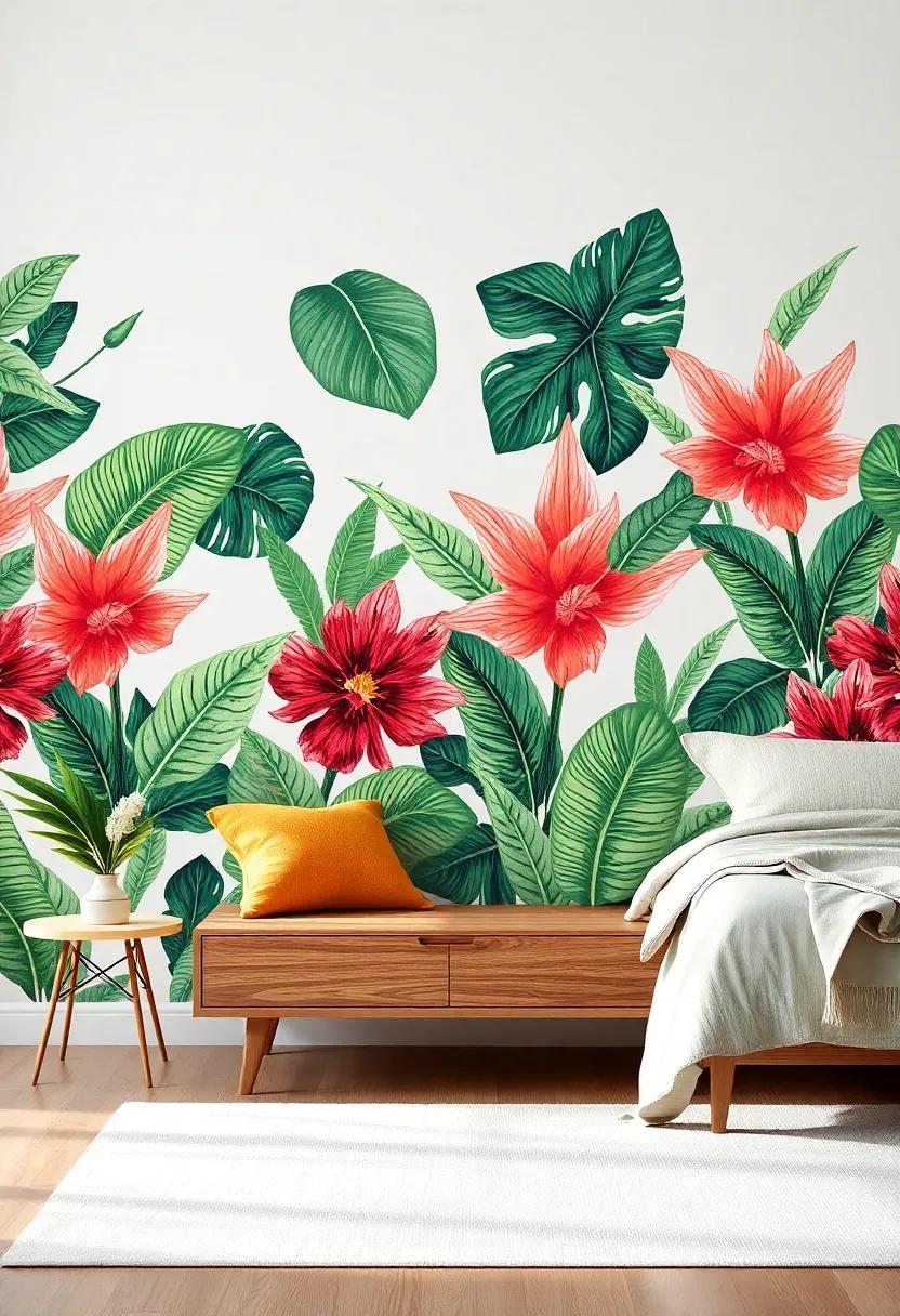 Tropical Vibes with Bold Botanical Prints