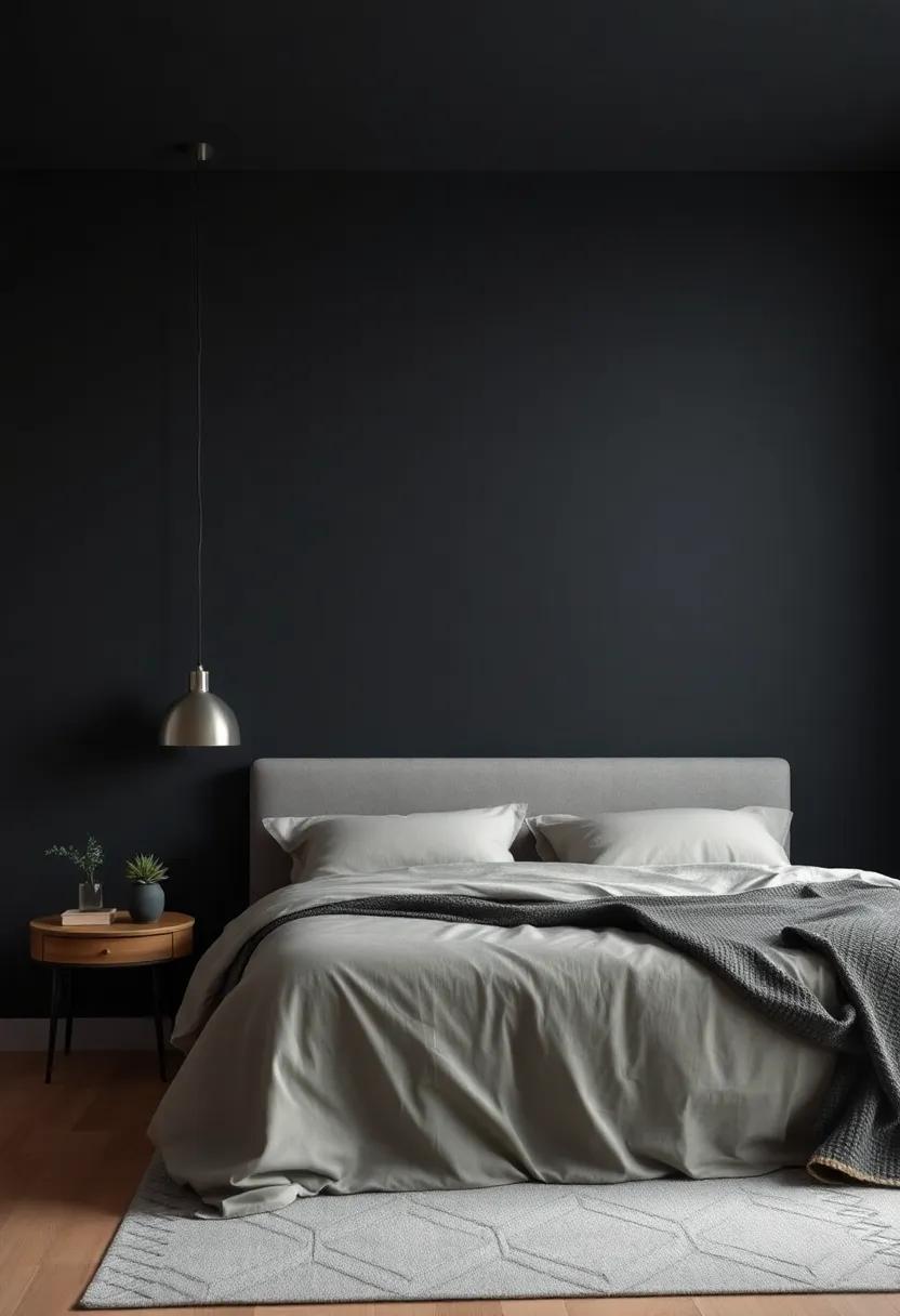 Dramatic Dark Hues for a Cozy and Intimate Atmosphere