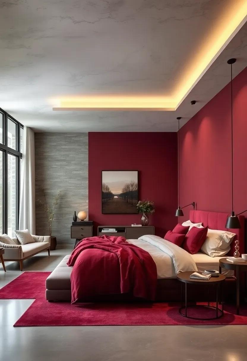 Burgundy: Deep red hues like burgundy⁣ bring in⁣ a romantic elegance, ​making your ⁤gray bedroom feel more ‍intimate