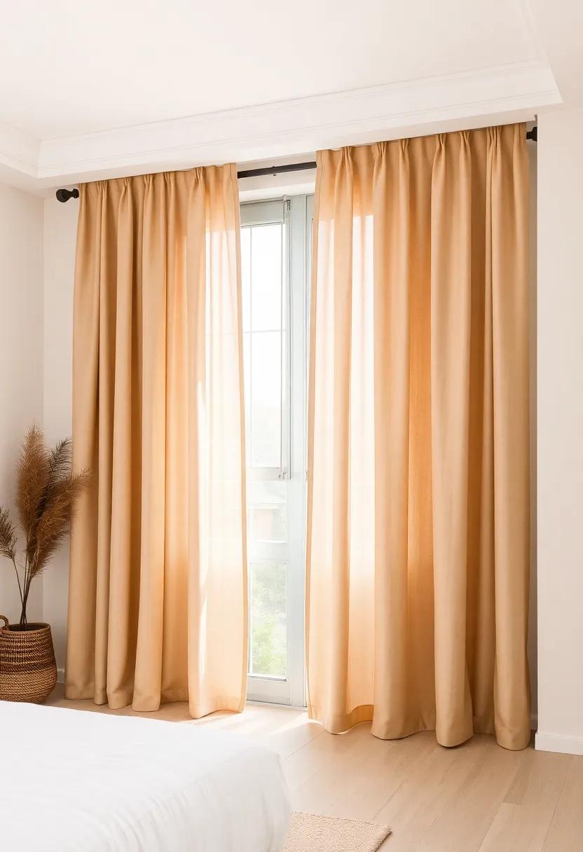 Timeless Elegance: ⁢the Charm of Cotton Curtains in Earthy shades