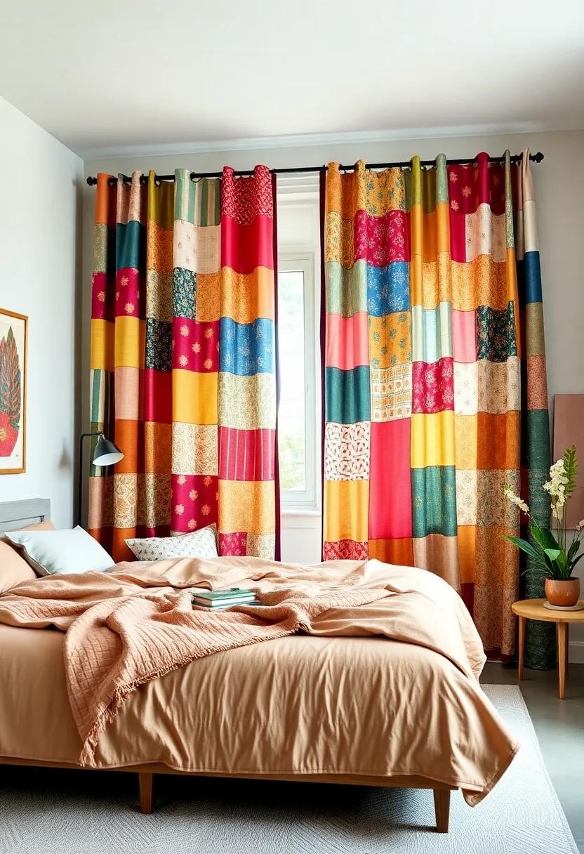 Earthy ⁢tones: Consider ‌using rich, earthy ⁤vintage linens for ‍curtains that evoke warmth and connection‌ to nature, grounding​ your space in tranquility
