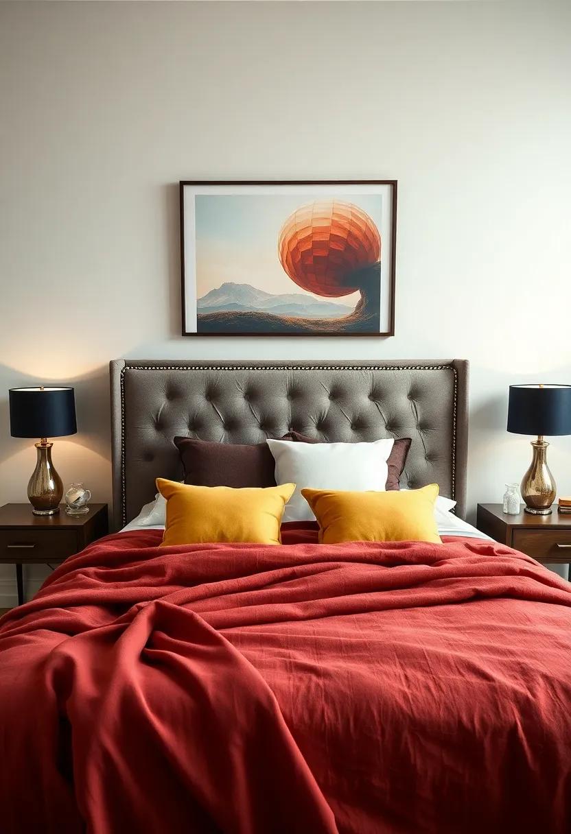 Inspiring Artwork Choices That Harmonize With Your Tufted Headboard