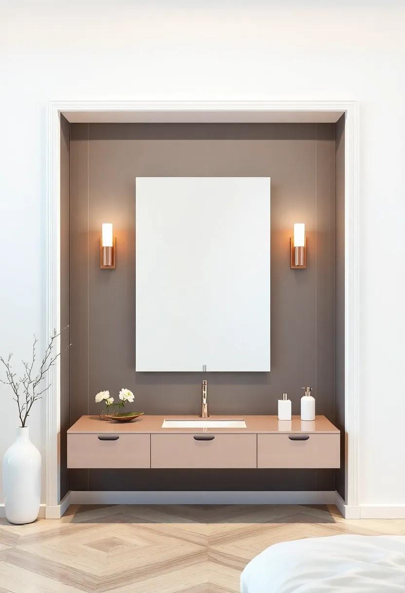 The Role of Color in Creating a Serene bedroom Vanity atmosphere