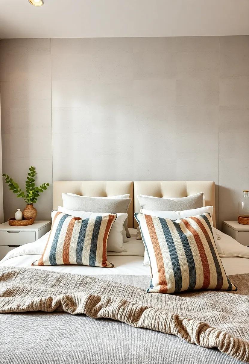 Classic Stripes: Introduce ​a timeless ‍element with striped pillows,⁢ whether vertical ⁢or horizontal, that never ⁤go‍ out of ‍style