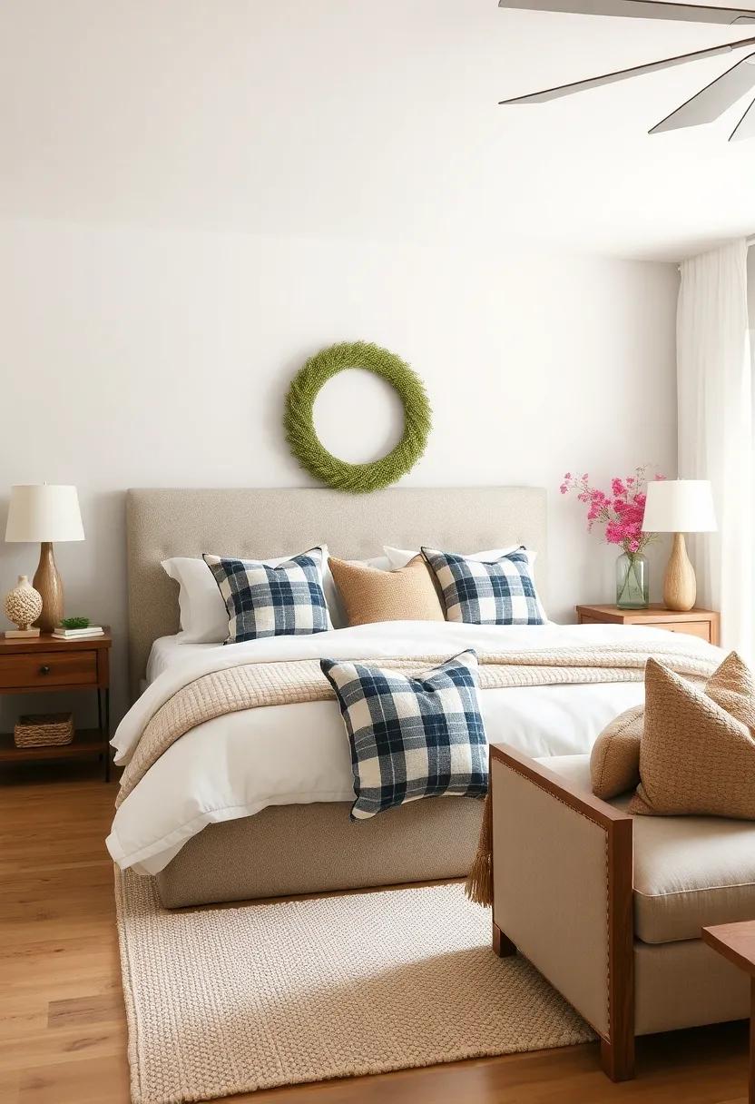 Farmhouse Fresh:‌ Incorporate plaid or‌ checks in soft, muted tones to evoke a‍ cozy, rustic charm‌ reminiscent ‌of a⁣ country home