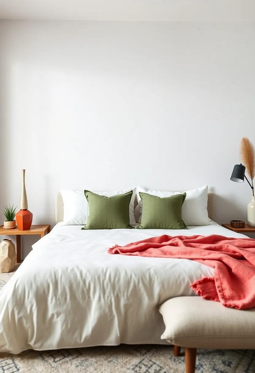 Minimalist Approach:​ Choose solid-colored,crisp pillows featuring clean lines⁤ to ‌create​ a ‌serene,minimalist‍ bedroom‌ retreat