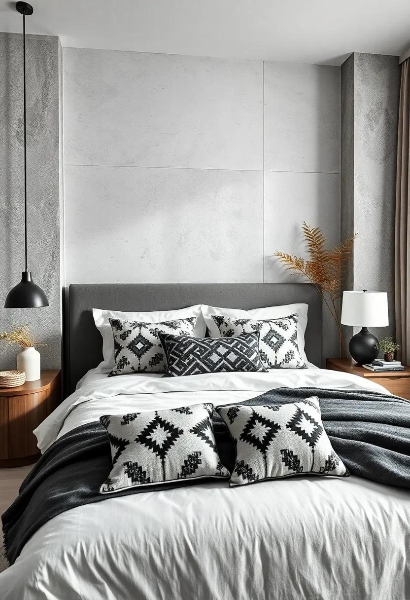 Monochrome Magic: Opt ‌for black⁣ and white geometric⁤ patterns to add a sophisticated‍ edge to your ‌bedding, perfect for modern decor