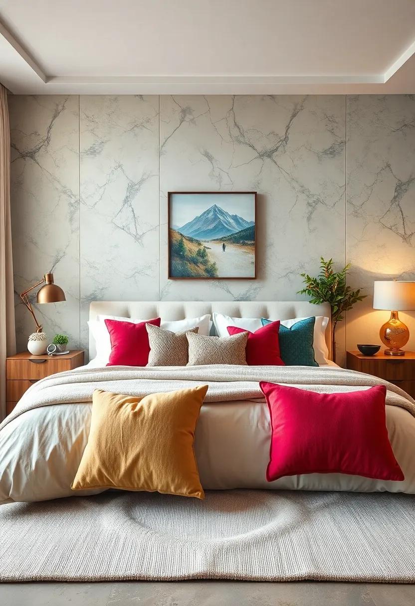 Oversized Comfort: Go big with oversized pillows that serve ⁣both as functional seating and bold ​decor statements