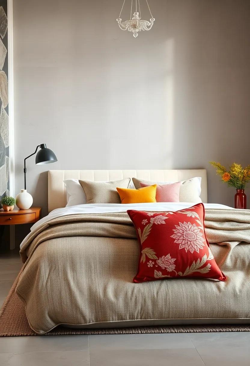 Seasonal Switch: Change up your throw pillows with the seasons—from warm​ oranges​ and deep reds ​in⁢ autumn to pastel florals in spring