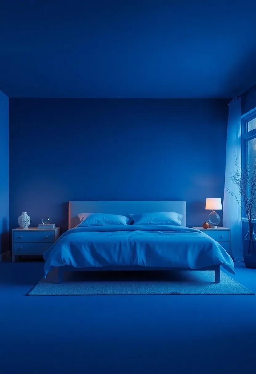 Dusk Delight: The Allure of Twilight Blue for a Romantic ⁣Bedroom Ambiance
