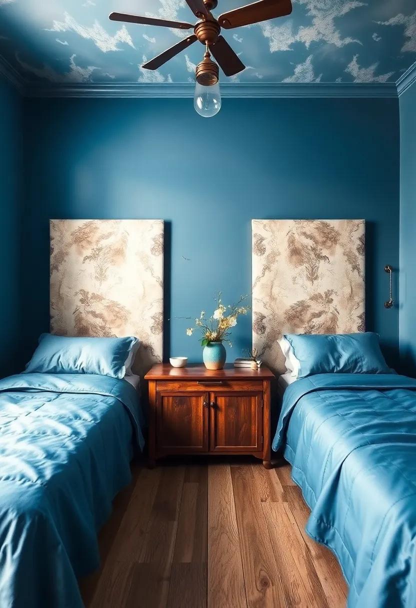 vintage charm: Reviving Old-World Style‌ with Dusty Blues and Textured Accents