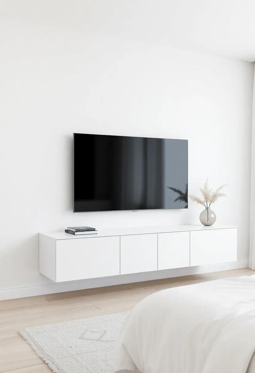 Ethereal White: An all-white finish with ‍subtle texture creates a dreamy and airy vibe, perfect for a tranquil⁤ bedroom escape