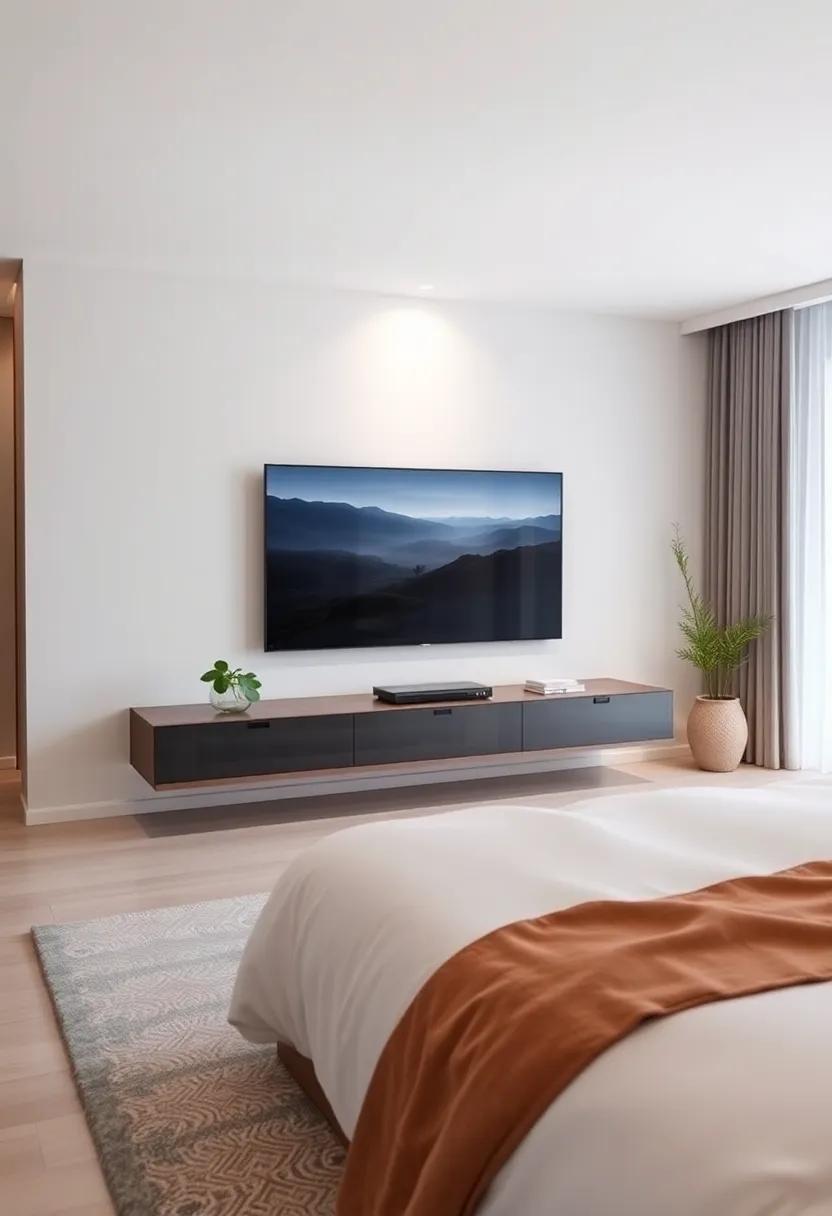 Zen Retreat: With subtle lines ‌and an organic⁤ vibe, ‌this ⁢floating unit promotes a serene ambiance,​ ideal for⁣ a calming ⁤bedroom escape