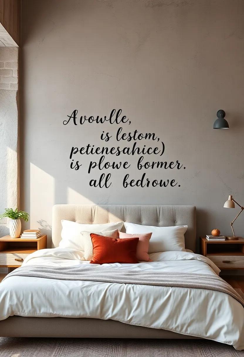 Inspirational Typography on Canvas: Explore how canvas prints with inspiring phrases can elevate your walls without overwhelming the room's decor