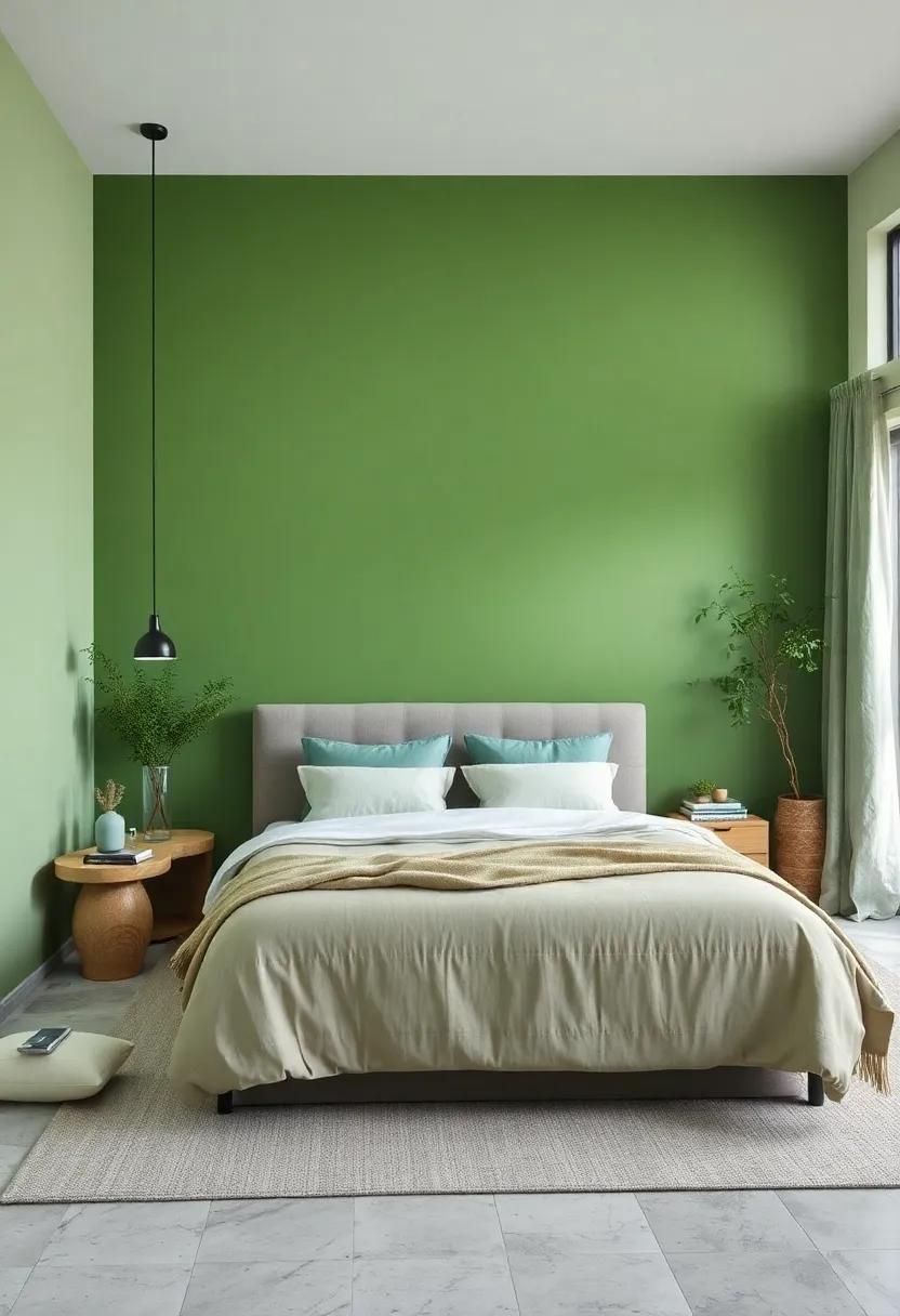 Frosted Pine: Imagine the quiet of ⁣a snow-dusted pine forest with this frosted green hue, ideal for creating a ‍peaceful and⁣ revitalizing space