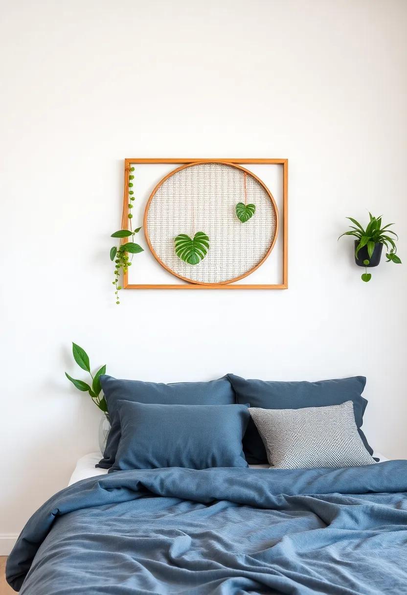 discover the aesthetic Harmony of Indoor plants and Wall Decor