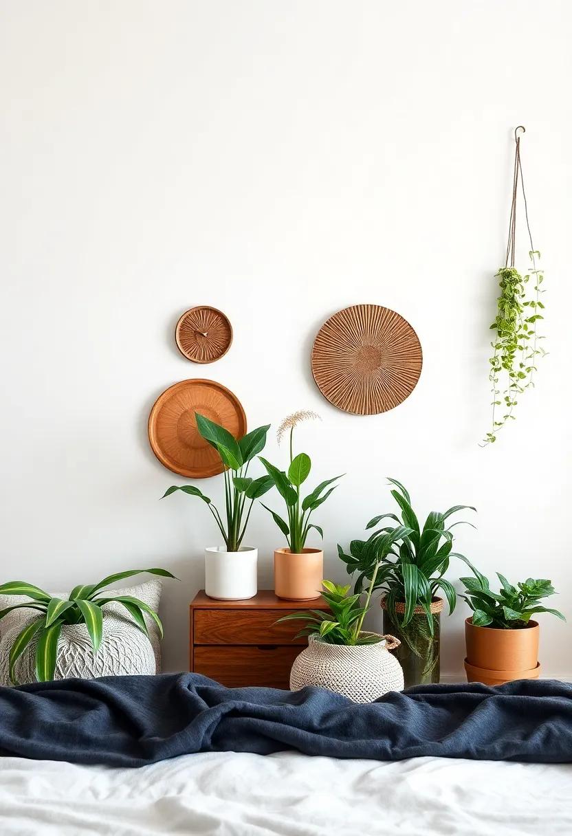 Incorporating Texture: Mixing Wall Decor Styles with Indoor Plants