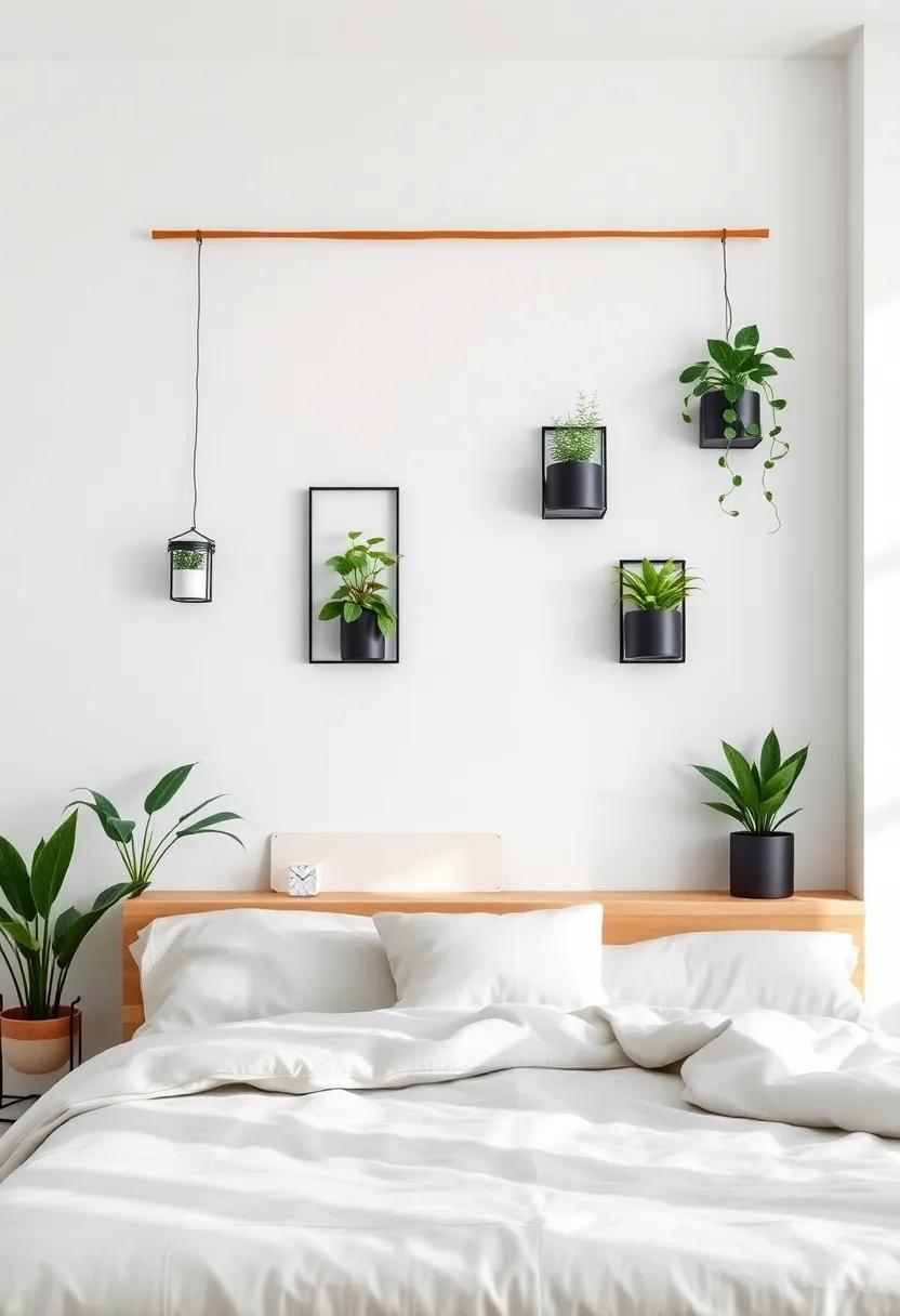 Minimalist Zen: Cultivating a Calm Bedroom with Simple Plant Displays