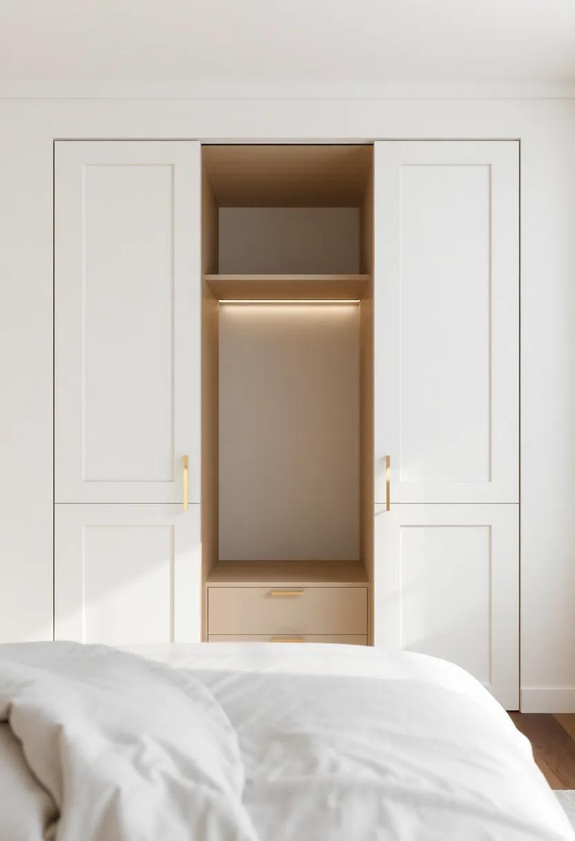 Innovative ⁣Interior Designs Hidden within Double Door Wardrobes