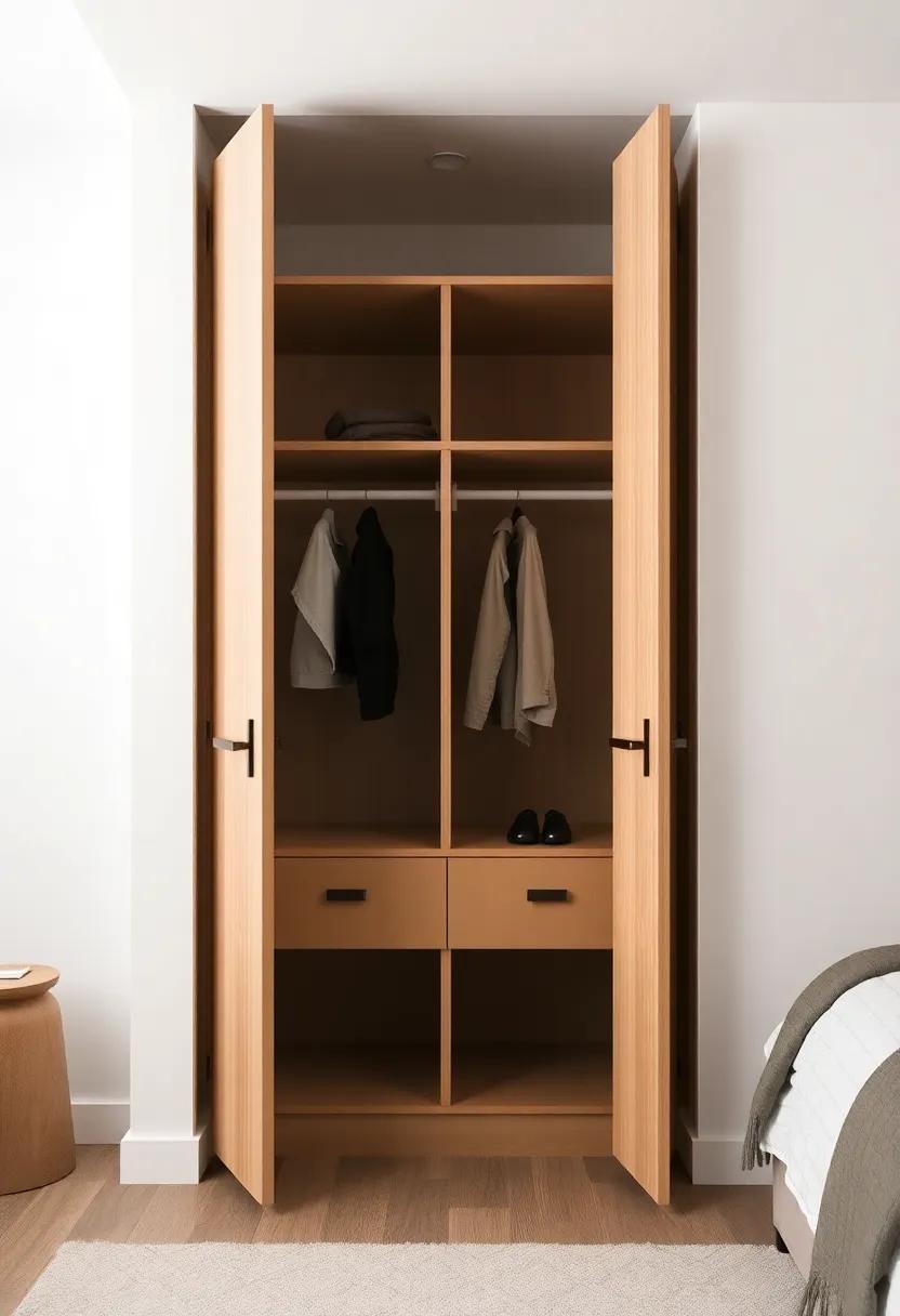 The Perfect Balance of ⁢Space: Double Door Wardrobes for Small rooms