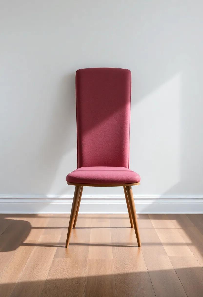 The⁣ High-Back Dining chair: Elevate your ⁤dining experience with‍ a high-back chair that offers a touch of sophistication while maintaining ⁢an elegant footprint