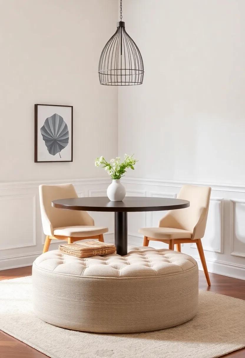 The‌ Padded Seat Dining Chair: Prioritize comfort without compromising ‍style by opting for a‌ padded seat chair,⁢ perfect for extended dinner parties in⁣ tight spaces