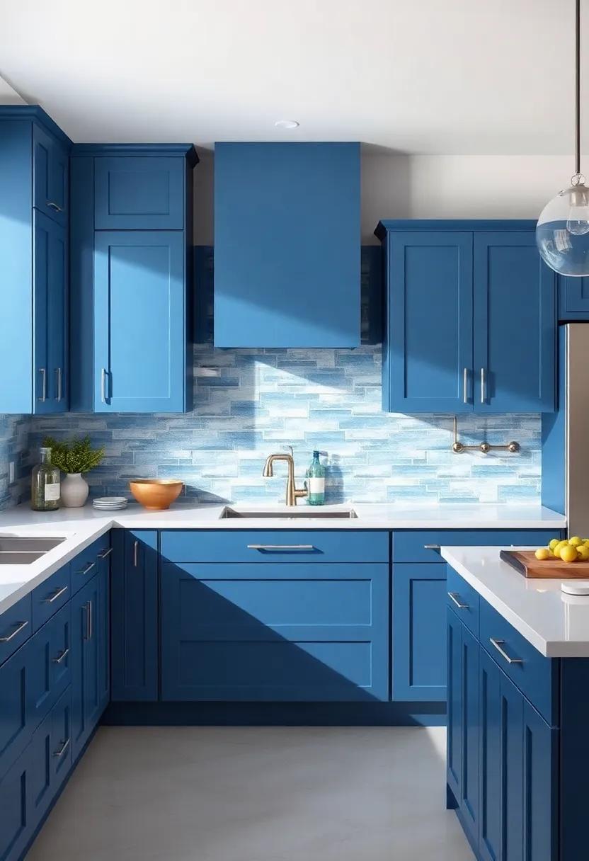 The Enchantment of Blue: A timeless Choice for Kitchen Cabinets