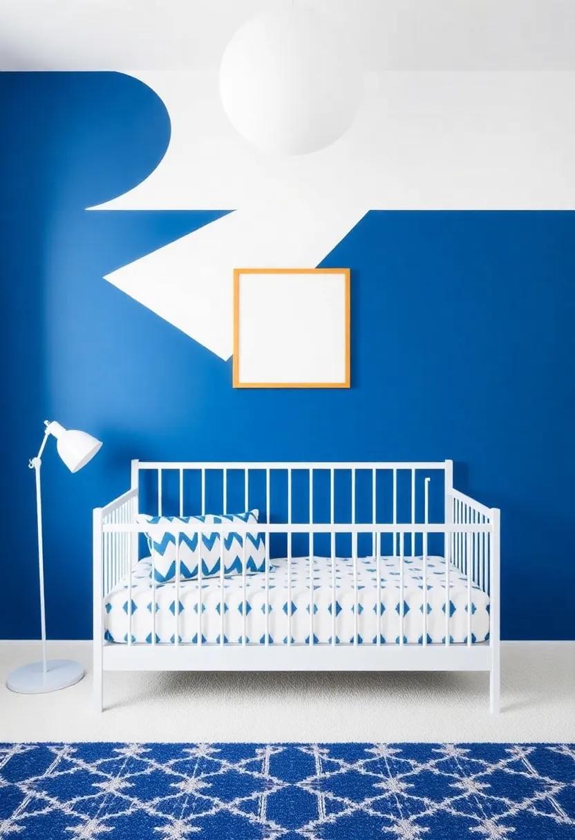 Utilize Geometric Patterns: Add modern flair with geometric shapes in both bedding and wall art to create a playful yet chic vibe