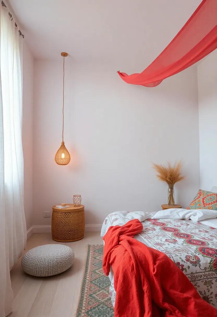 Embrace the​ Bohemian Spirit with Colorful Textiles ⁢and ⁢Unique Patterns