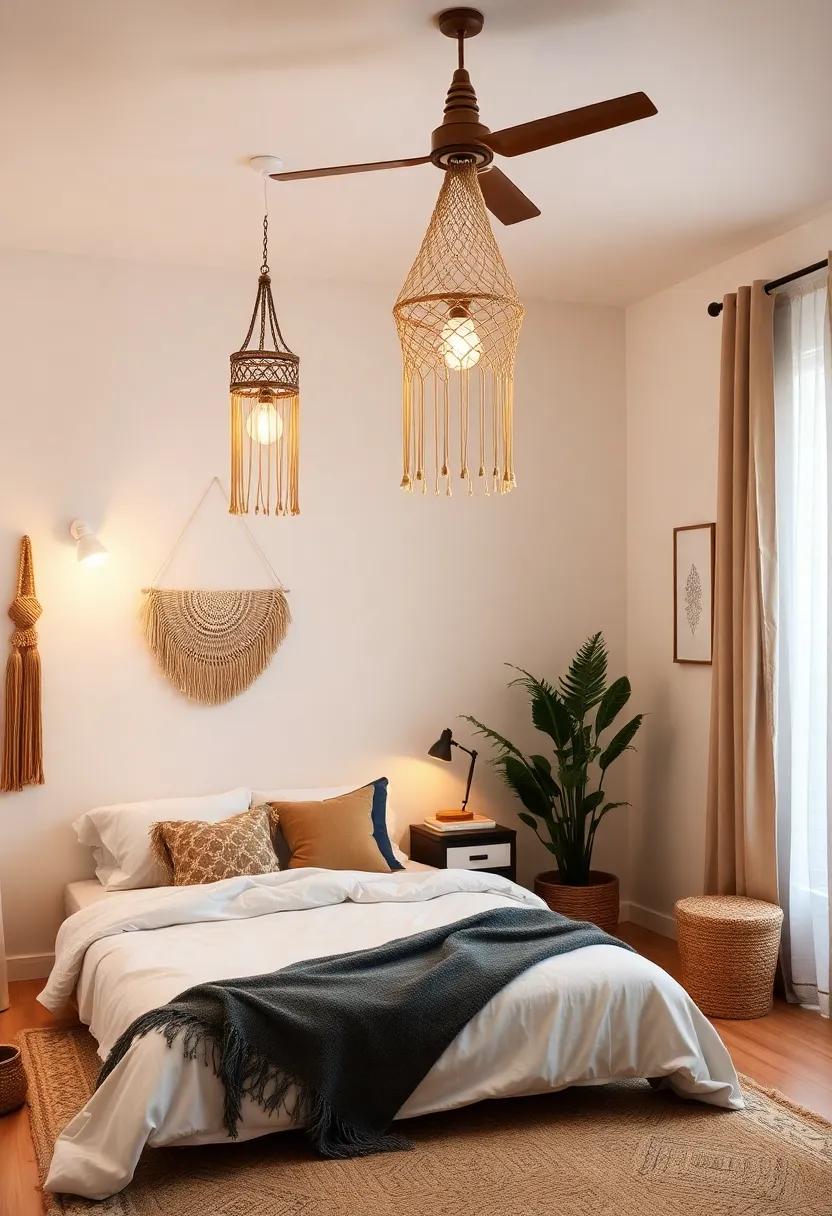 Incorporating Macrame​ Hangings as a‌ Textural Lighting‍ Element