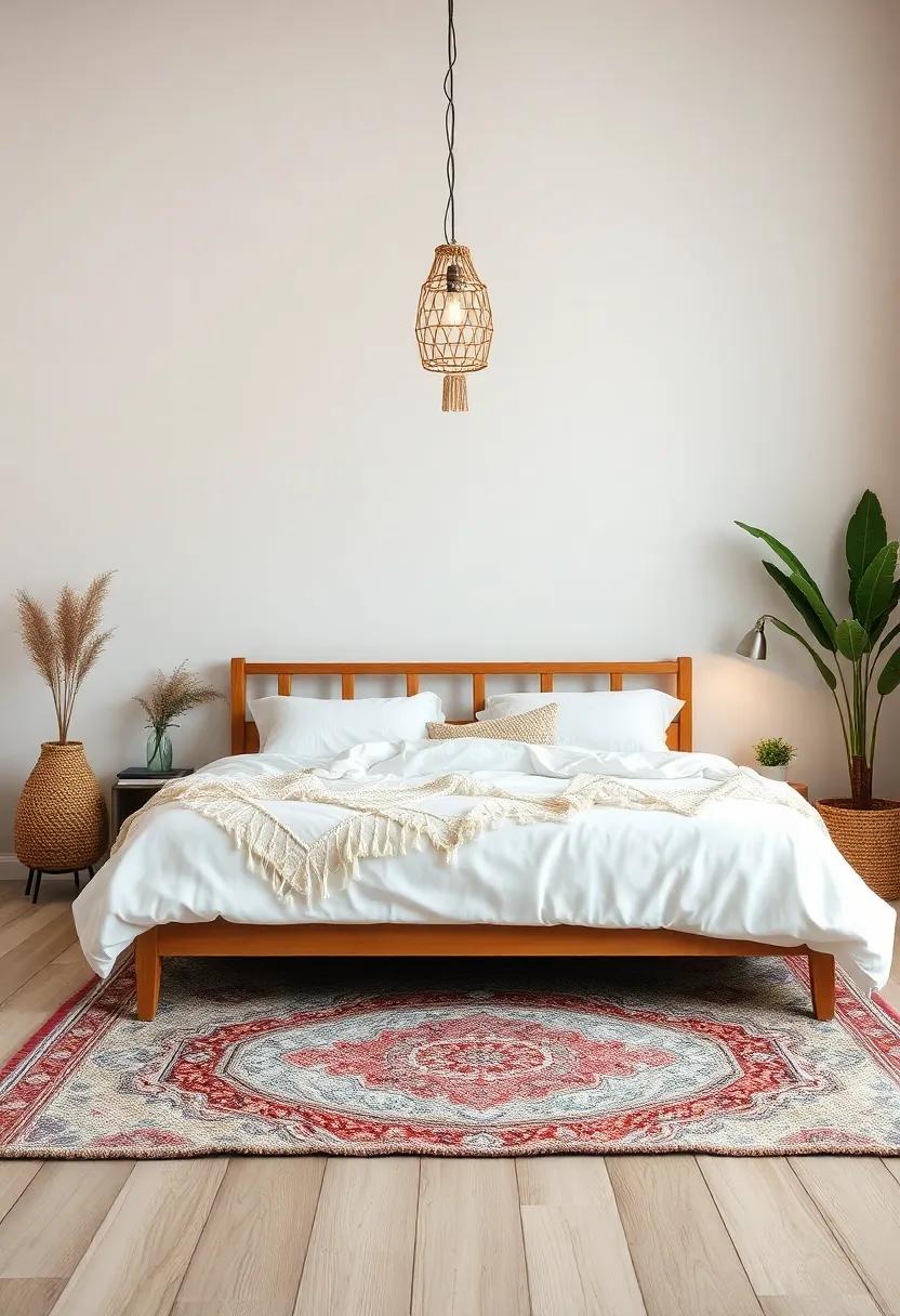 Layered Rugs: Adding Texture and⁣ Warmth⁣ to Your‌ Bedroom Environment
