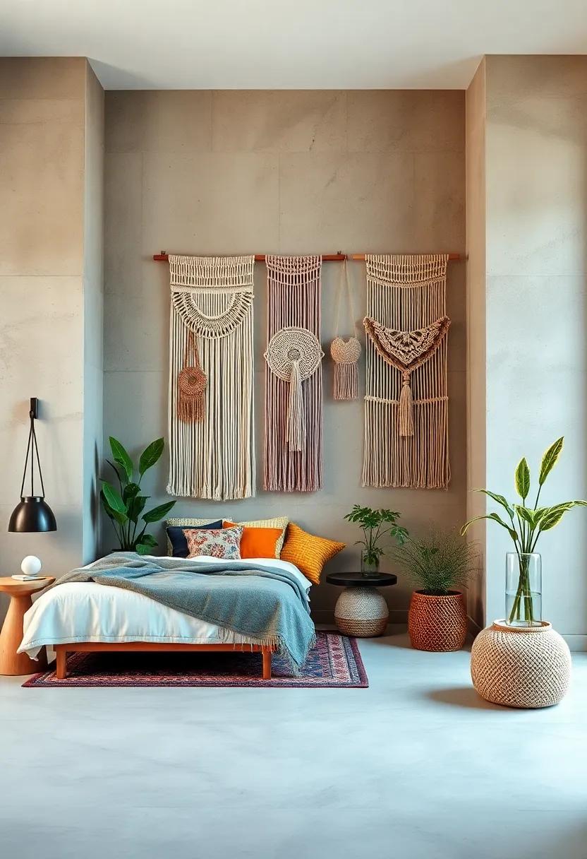 Coloring Outside the Lines: adding eccentric Macrame Accents