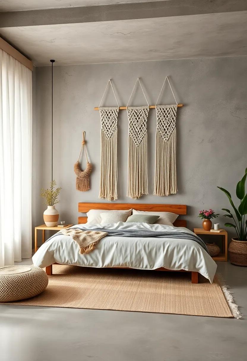Enhancing Sleep Sanctuary: Calming Effects‌ of Soft Macrame ‍Decor