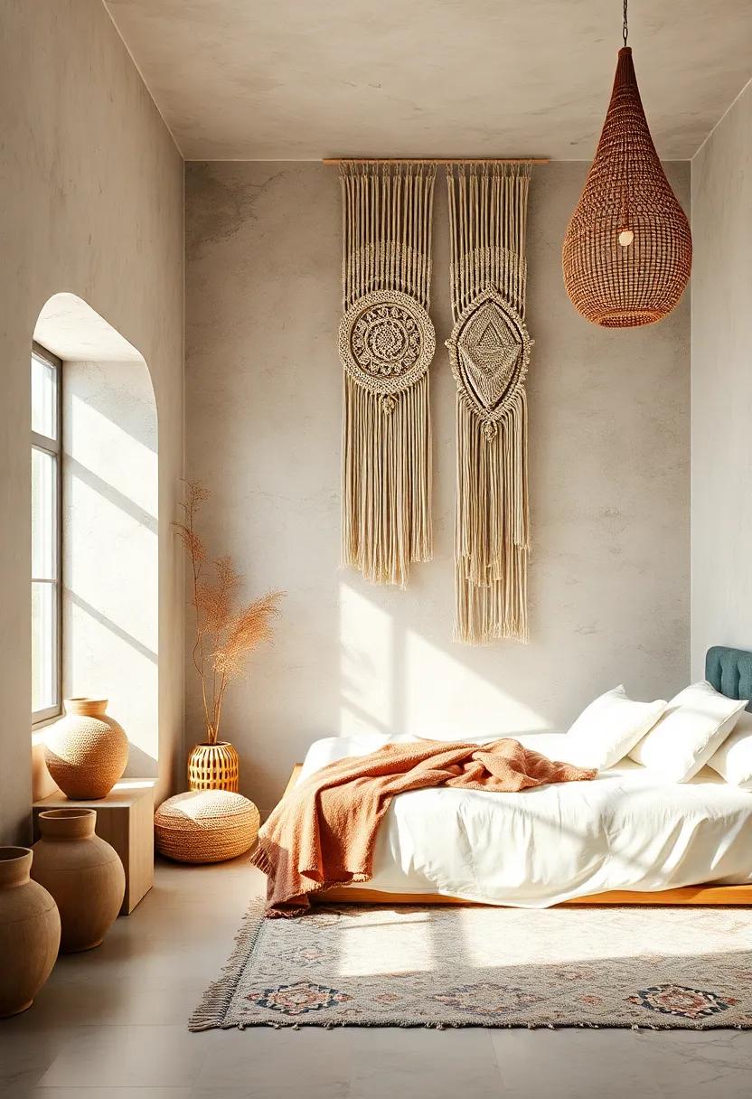 Achieving a Seamless Flow Between Rooms with Macrame Elements