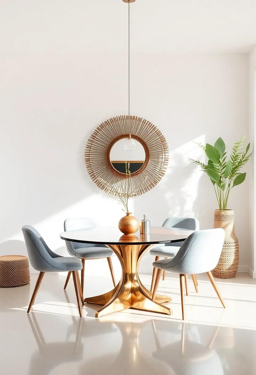 Reflective Surfaces: Add mirrors or metallic accents to reflect light and create a sense of space, making your cozy dining area feel even more inviting