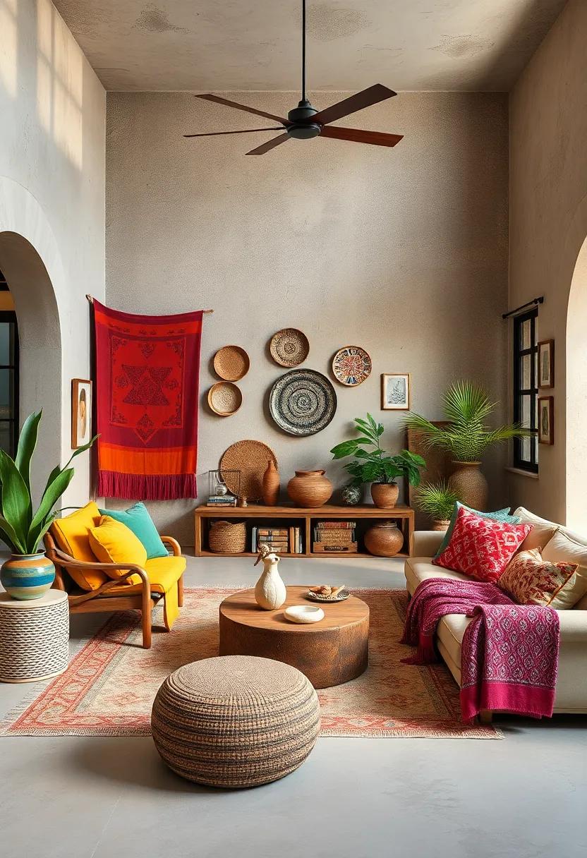 Handcrafted⁢ Items: Curate a collection of handcrafted items, like handmade pottery or⁤ woven textiles, that reflect personal connections ​to artisans