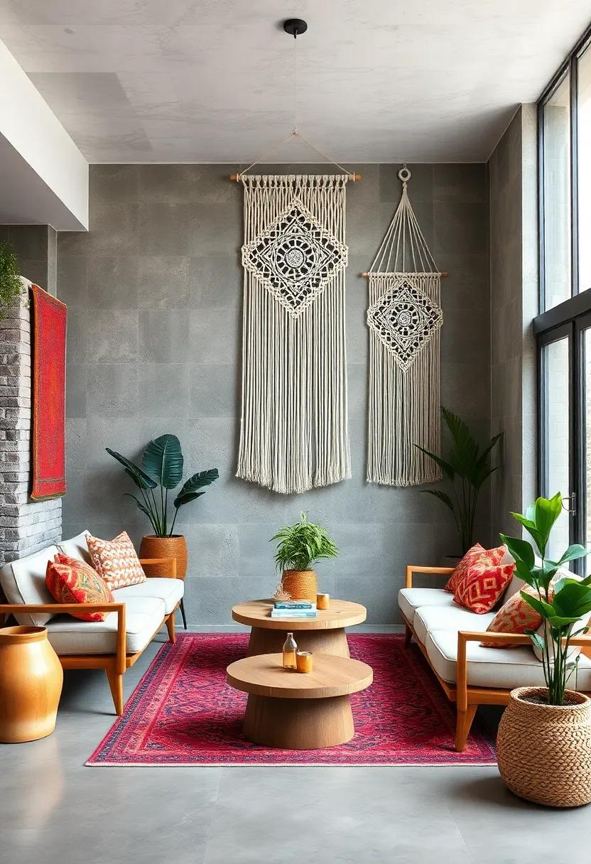 Macramé ‍Wall Hangings: Incorporate macramé for a touch of bohemian flair;⁣ they ⁣add depth and​ visual interest ‍to​ any wall