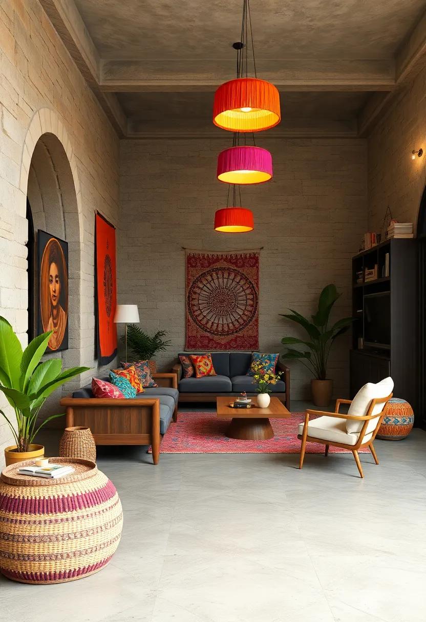 Statement ⁣Lighting: Choose bold, ⁤artistic light fixtures ‍with colorful‌ shades⁢ or unique ‍shapes to illuminate ⁣your space with personality