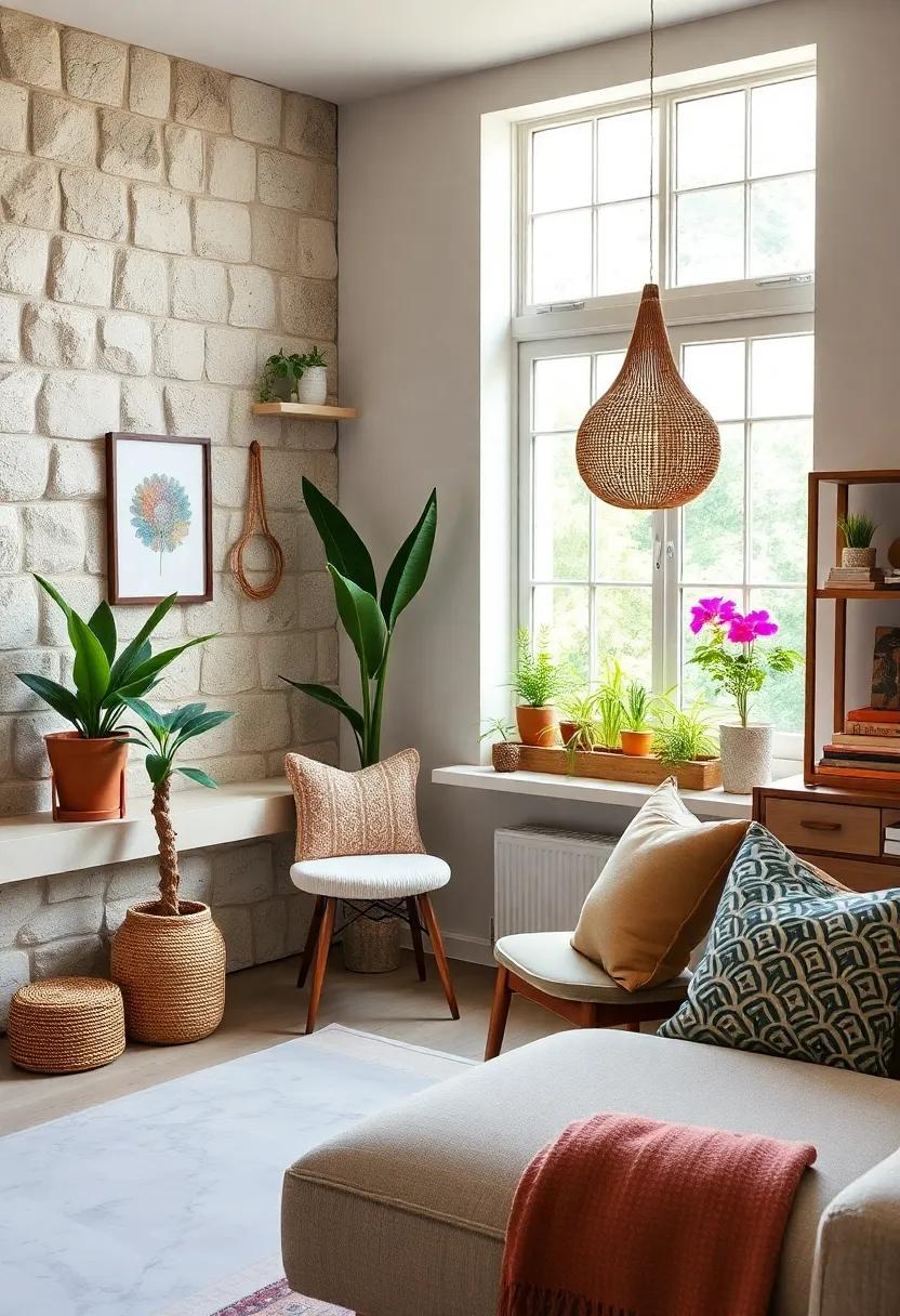 Create a Biophilic Design: Incorporate elements that mimic nature, like wooden features or stone accents, to foster a connection with the outdoors