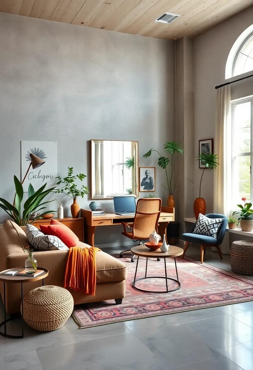 Mix Vintage with Modern: Balance contemporary furniture with vintage pieces to create an eclectic yet cohesive look that tells a story