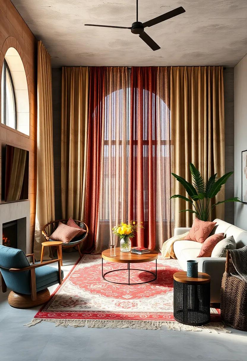 Layered Rugs: Creating Warmth and Texture Underfoot