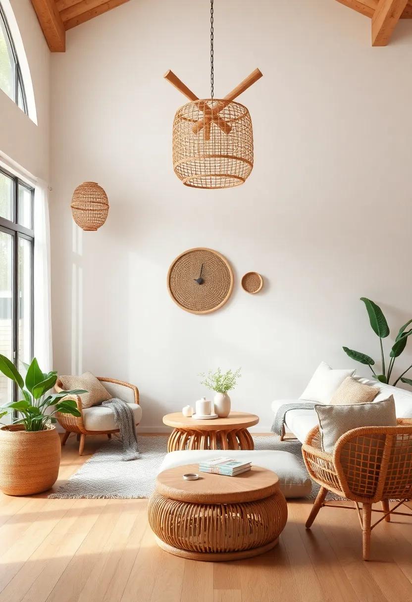 Natural Materials: choosing Wood, stone, and Rattan in Your design