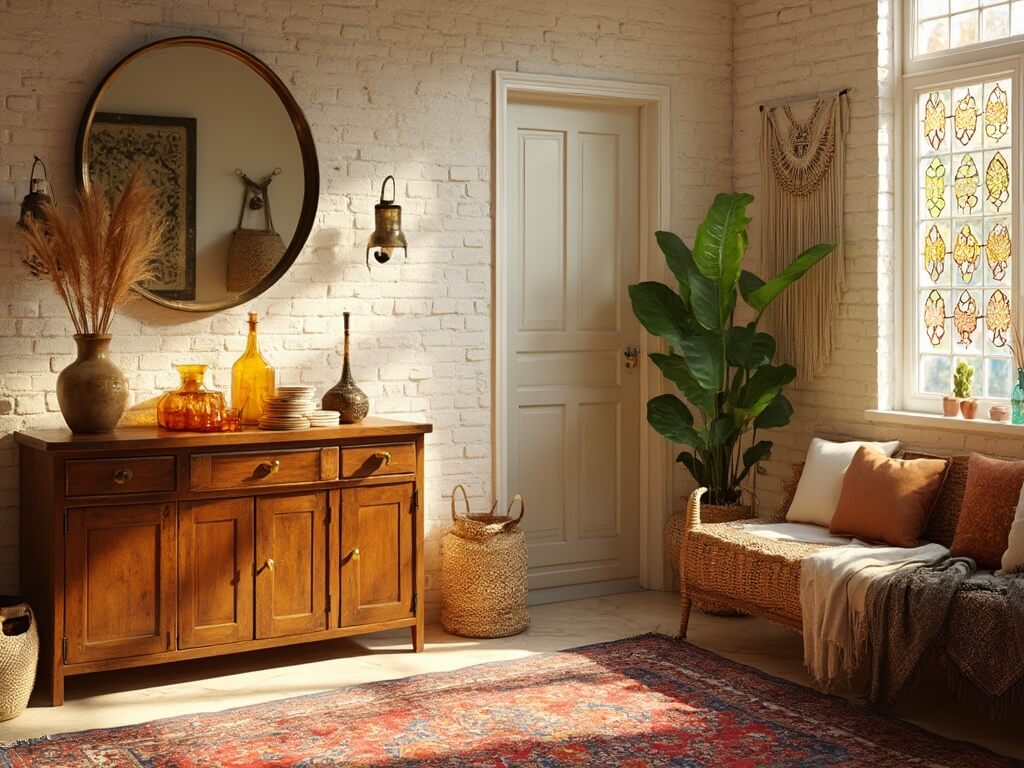 Boho Entryway Ideas: Create a Warm, Eclectic Welcome