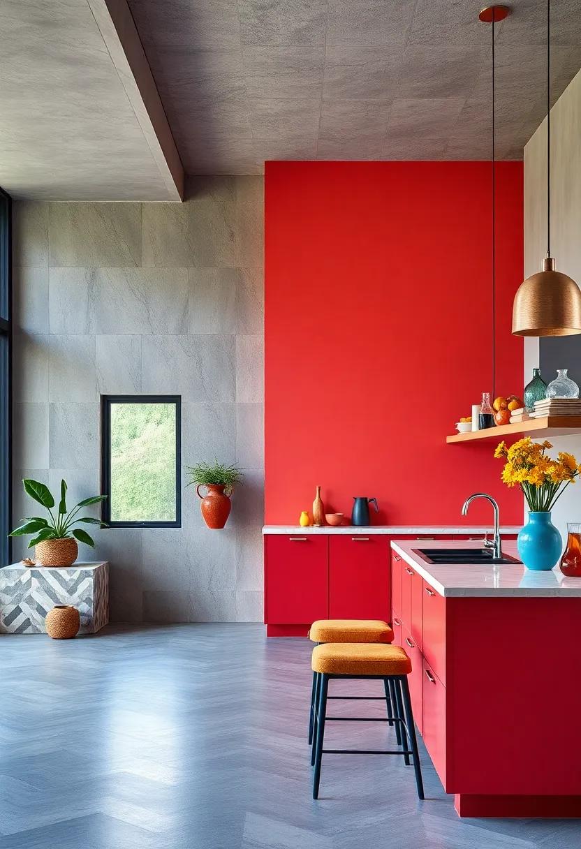 Colorful Kitchens: A​ Feast of⁣ Shades ⁤for Culinary Creativity and Energy